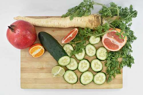 grapefruit grapefruit mandarin plate lunch parsley cucumber pomegranate granatapfel petersilie gurke meal dinner platte abendessen mahlzeit mittagessen essen