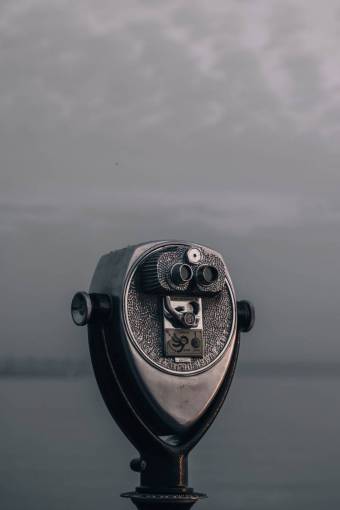 binoculars binoculars  coast  shore  water  overcast  scenic  travel