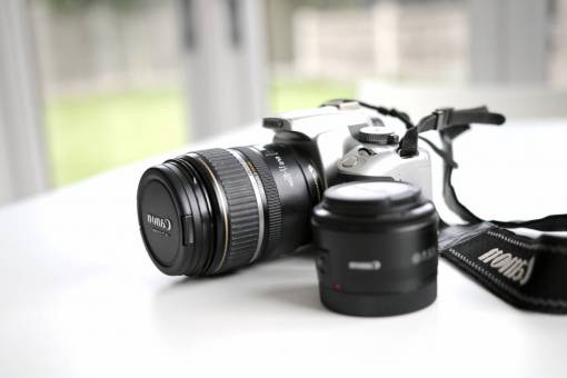 cámara fotografía lente canon dslr