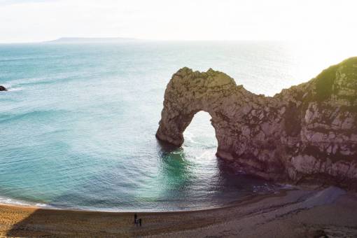 arch-architectural-feature sea  ocean  blue  water  nature  beach  coast