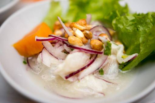peru Foto de un plato de ceviche peruano