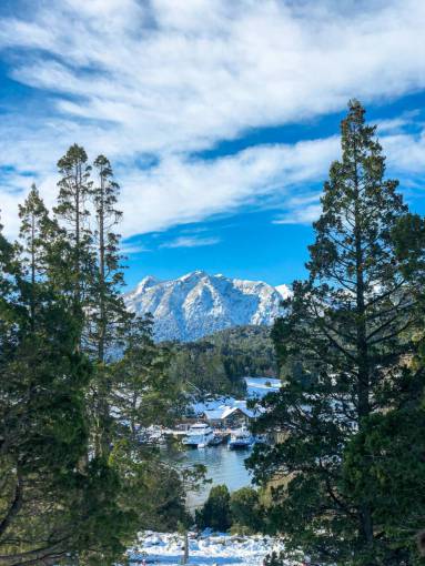 Lacar Lake in San Martin de los Andes, Neuquen Province, Argentina