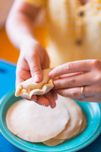 vector empanadas tipicas argentinas