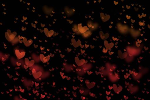 dia Fondo de pantalla de corazón bokeh