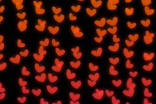 fiesta Fondo de pantalla de corazón bokeh