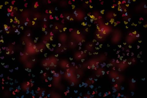 bokeh Heart bokeh Background Wallpaper