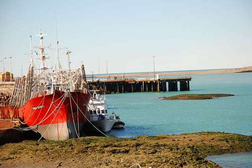 patagonia argentina Barco Pesquero en la Patagonia Argentina