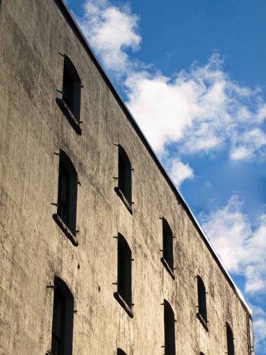 building  sky  facade  wall  windows  structure  clouds