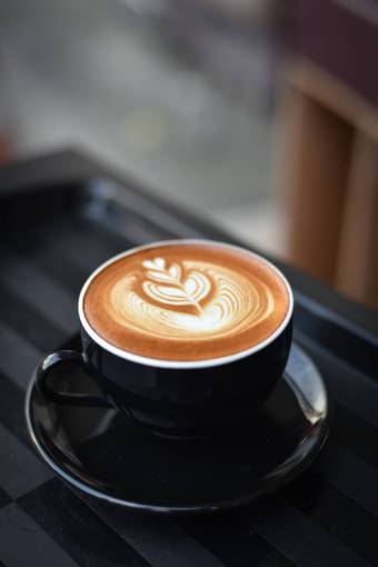 cafeteria café café taza caliente taza cafetera blanca