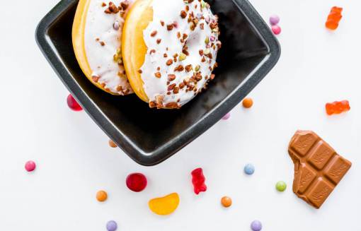 donuts food  dessert  sweet  donut  sprinkles  white  table