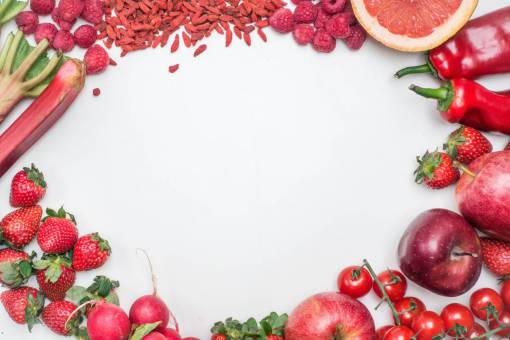 fruits  vegetables  strawberries  apples  red  delicious  peppers