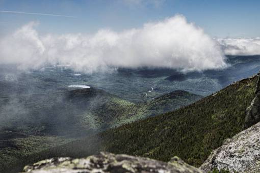 cimeira montanha highland peak cume paisagem céu azul