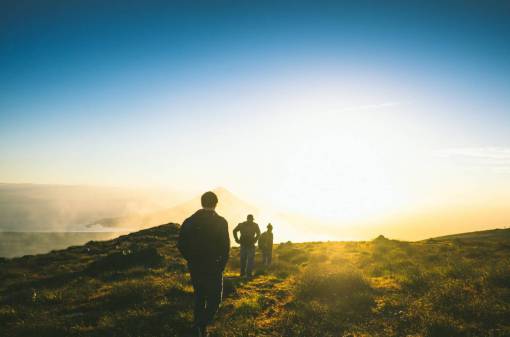 alpine people  man  woman  trekking  mountain  mountaineer  travel