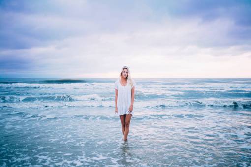 sea  woman  wave  dress  fashion  model  white