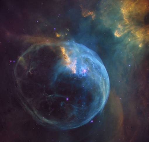 constelacion espacio burbuja nebulosa constelación casiopea