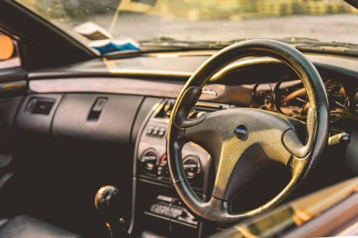 gear-mechanism steering wheel  car  mirror  windshield  vehicle  transportation  sunlight