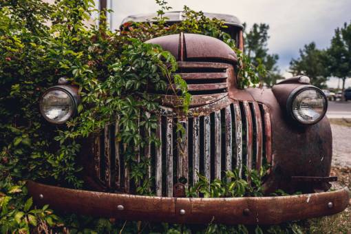 headlights stel  metal  headlight  old  rusty  car  vine