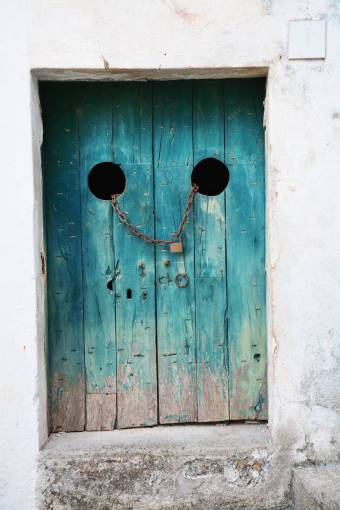 vertical still  items  things  door  wood  panels  vertical