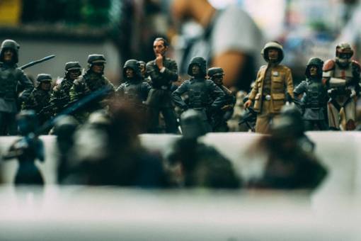 batalla soldado de juguete militar lucha batalla miniatura