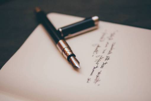 escritura bolígrafo diario vintage bloc de notas