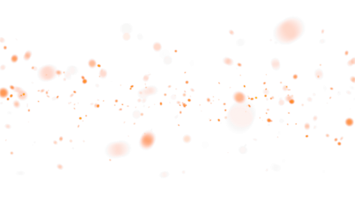 Sobreposição De Bokeh Com Brilho Dourado PNG