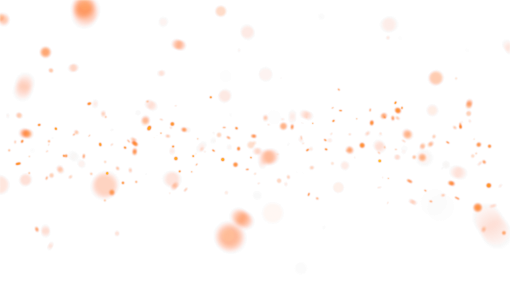 Sobreposição De Bokeh Com Brilho Dourado PNG