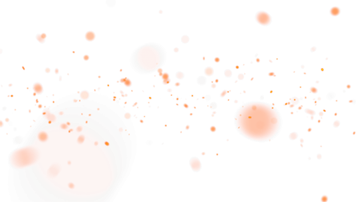 Sobreposição De Bokeh Com Brilho Dourado PNG