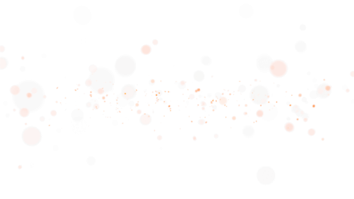 Golden Glitter Bokeh Overlay with Orange Lights on Black Background ...