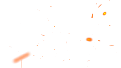 parte de Sobreposição De Bokeh Com Brilho Dourado PNG