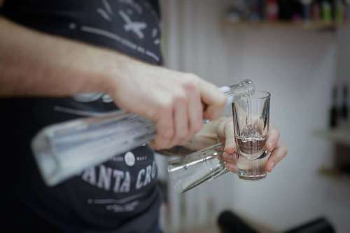 bartender glass  drink  bottle  bartender  hands 