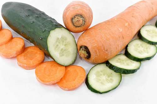 section carrot cross cucumber slices nutrition root ingredients vegetable health kb