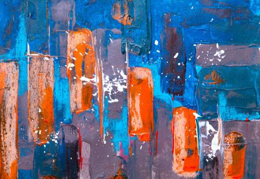 salpicadura diseño creativo del artista del arte de la salpicadura de la pintura abstracta