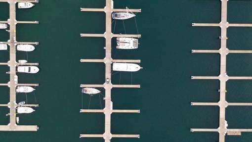 zumbido barcos aéreos agua marina mar afuera arriba