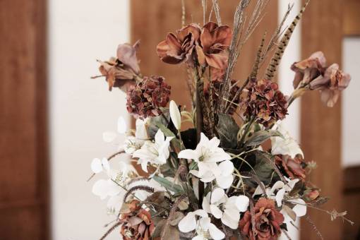 leer ramo de flores naturaleza decoración