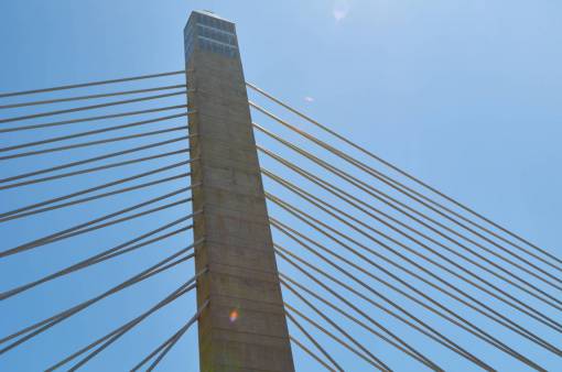 hito puente arquitectura cable diseño cielo hito estructura