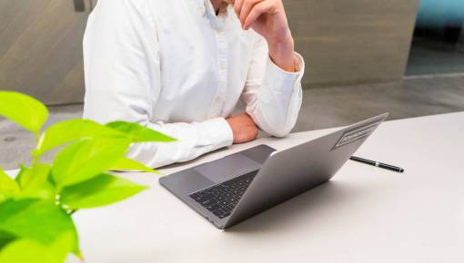 remote laptop  work  desk  virtual  meeting  remote  hand