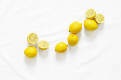 limon limones frutas comida amarillo blanco