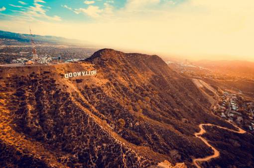 hollywood mountain  highland  cloud  sky  landscape  nature  valley