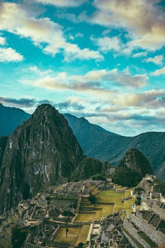 civilization nature  landscape  mountains  slope  summit  peaks  civilization