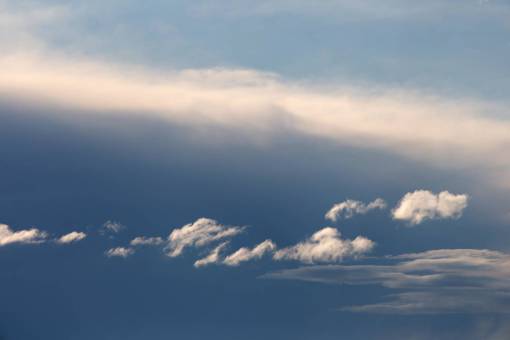 atmosfera nubes hinchadas fondo cielo nubes naturaleza al aire libre