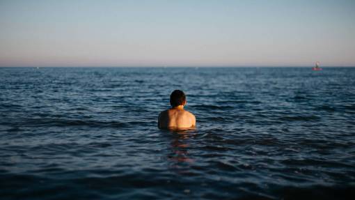 sea  ocean  blue  water  nature  people  man