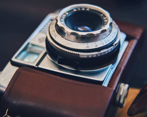 procesador fotografía de lente de cámara vintage