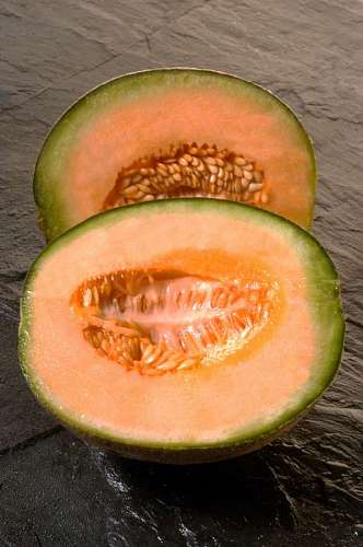 Primer plano de un Melon Fresco