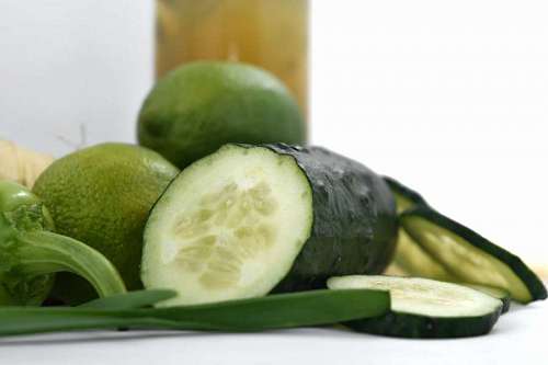 lime pepperoni cucumber leek lime key dark vegetable diet fruit health
