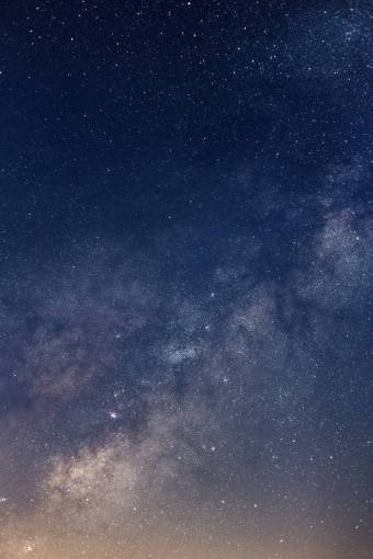 corea vía láctea galaxia núcleo coloridas vibrantes cielo nocturno