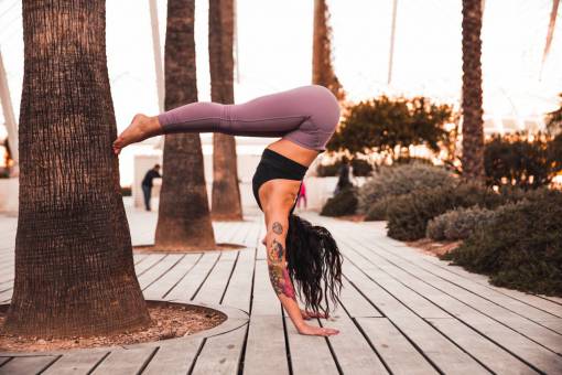 zen woman  yoga  pose  female  person  exercise  healthy