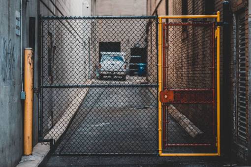 fences architecture  building  infrastructure  garage  gate  fence  car