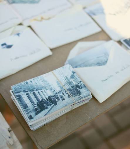 envelope paper  photo  envelope  card  table  floor  blur
