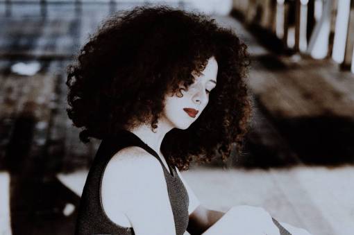 curl people  girl  woman  lady  curly  hair
