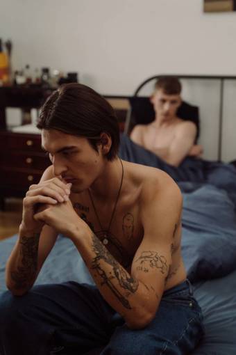 love Homosexual couple estranged after argument